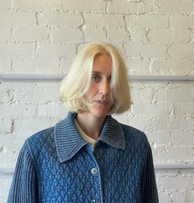 platinum blonde bobcut by george at eshk toronto hair salon